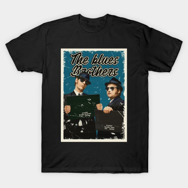 Vintage The Blues Brothers T-Shirt by Pinjem Seratus